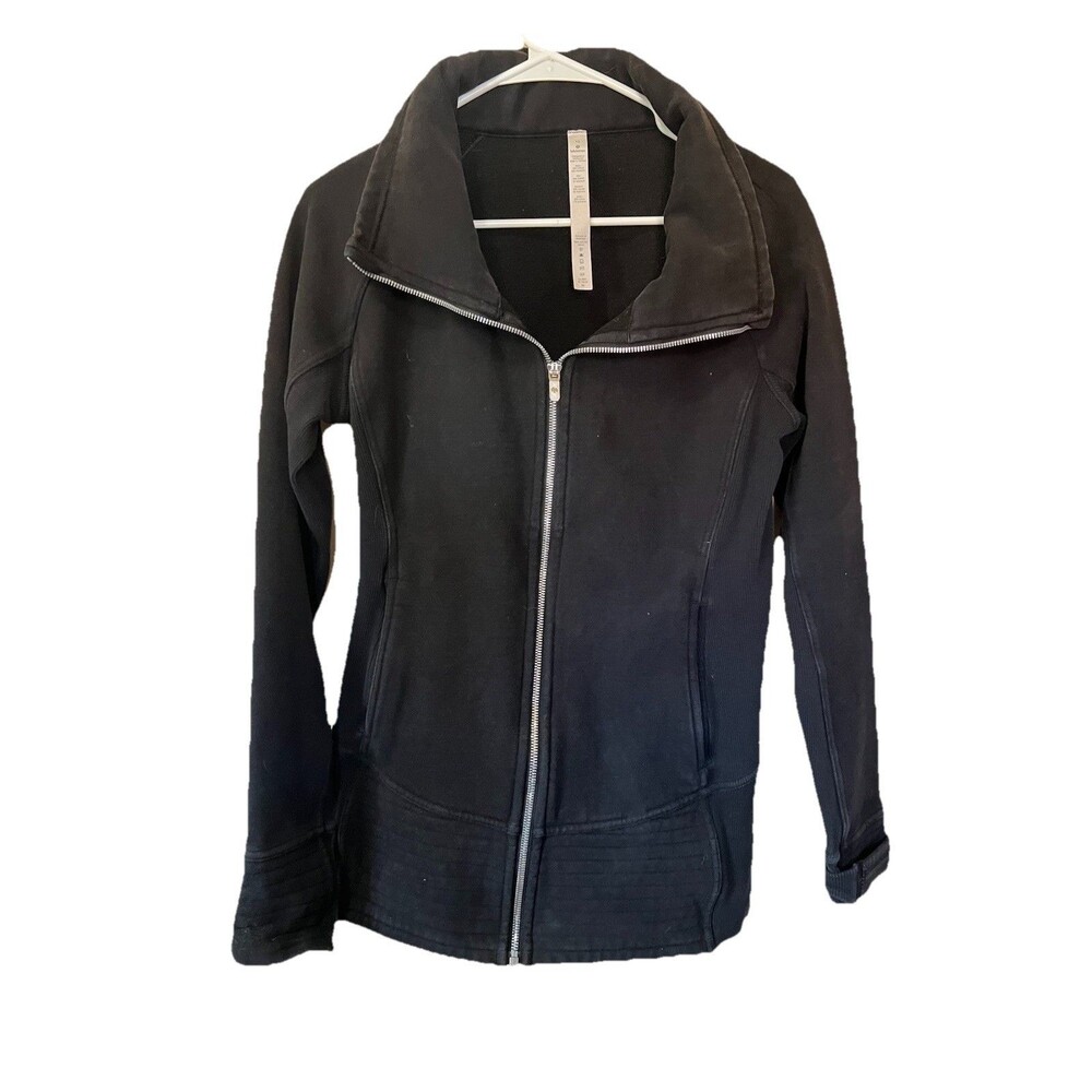 lululemon jacket women size 10 Black